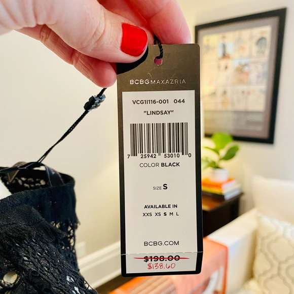 BCBGMAXAZRIA Lindsay Lace Tunic Dress - Picture 10 of 16